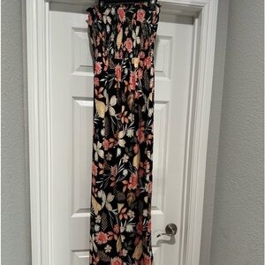 NWT tube top jumpsuit/romper L-XL